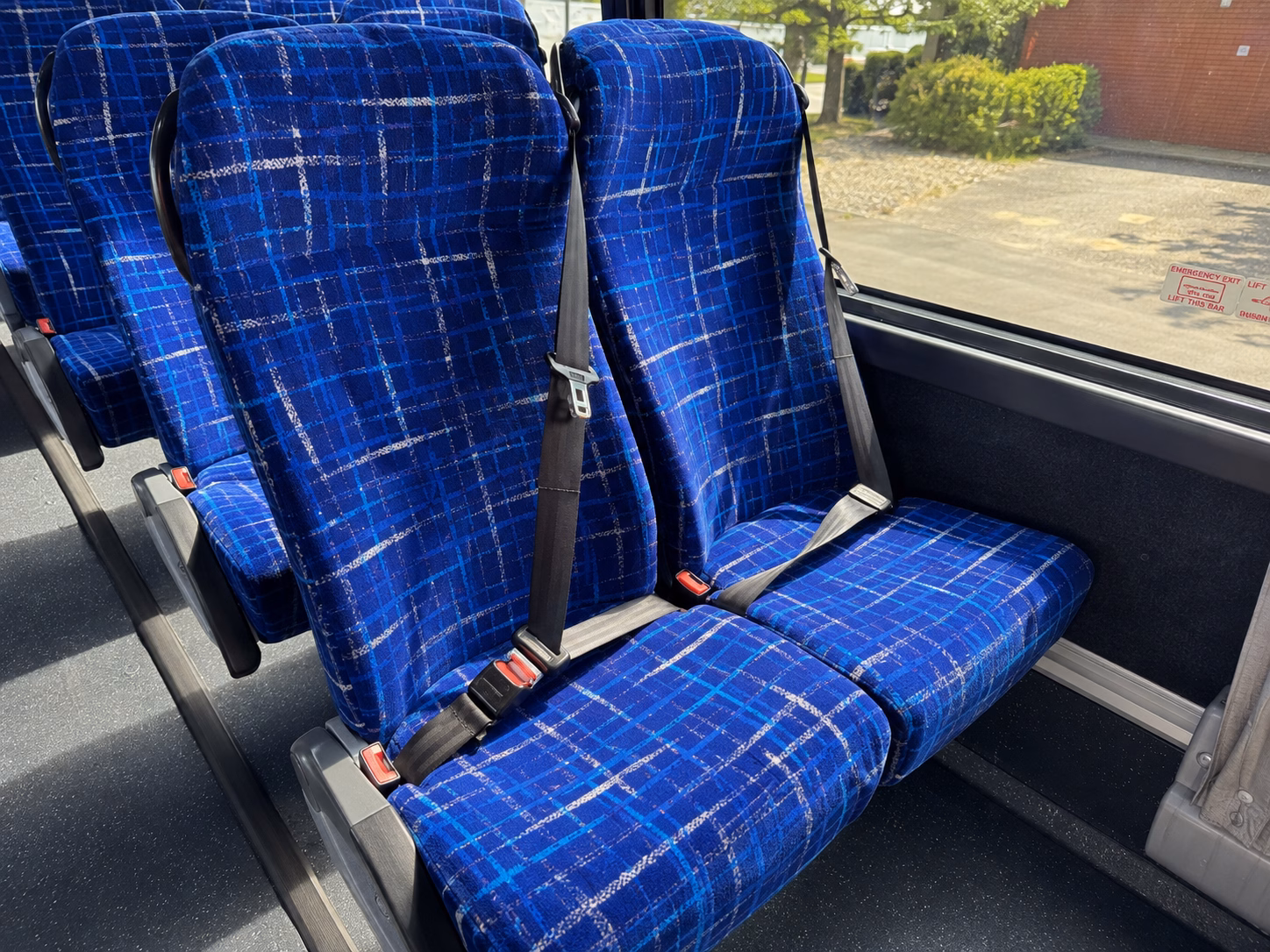 burlington airport transportation onboard seating