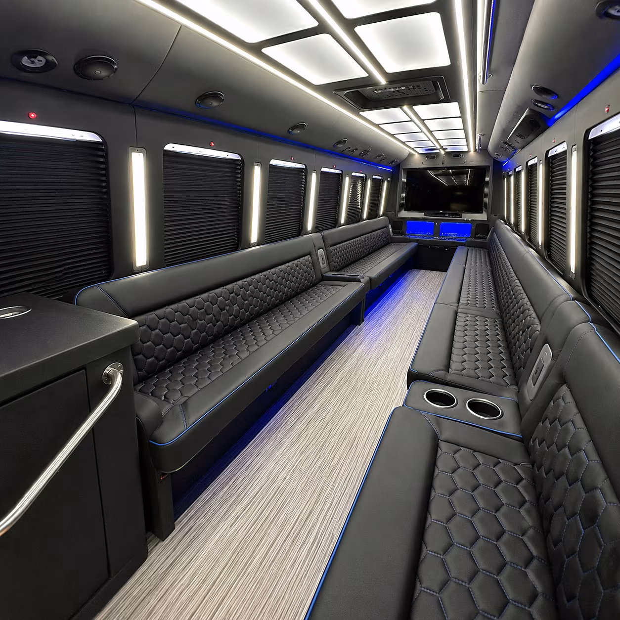 burlington holiday party bus rental