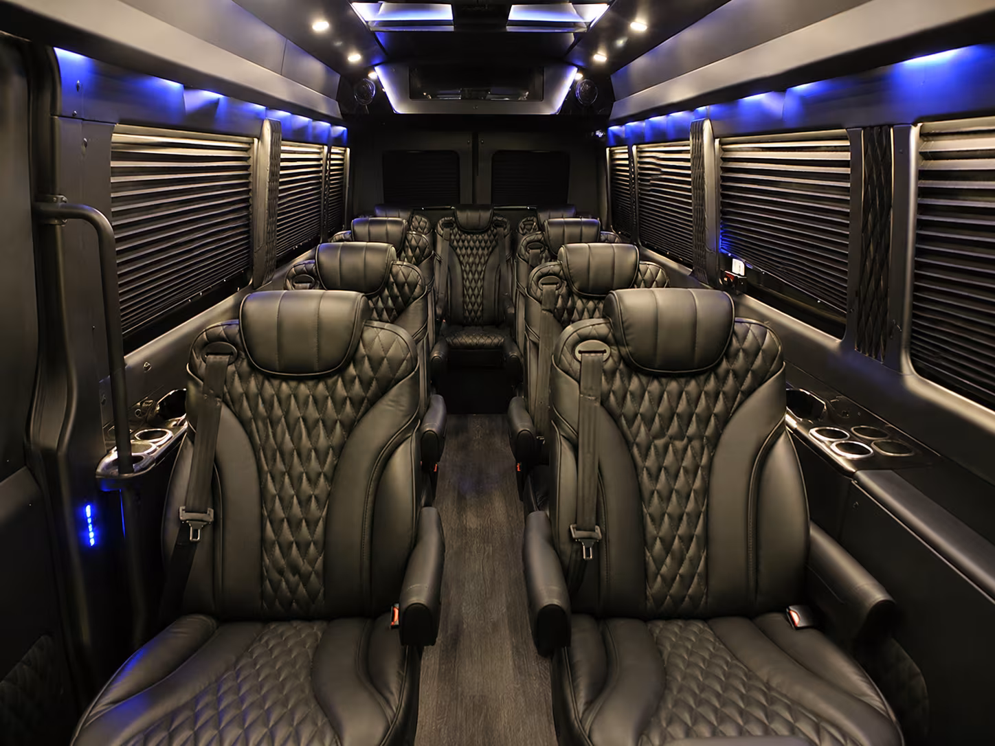 burlington long distance transportation onboard seating