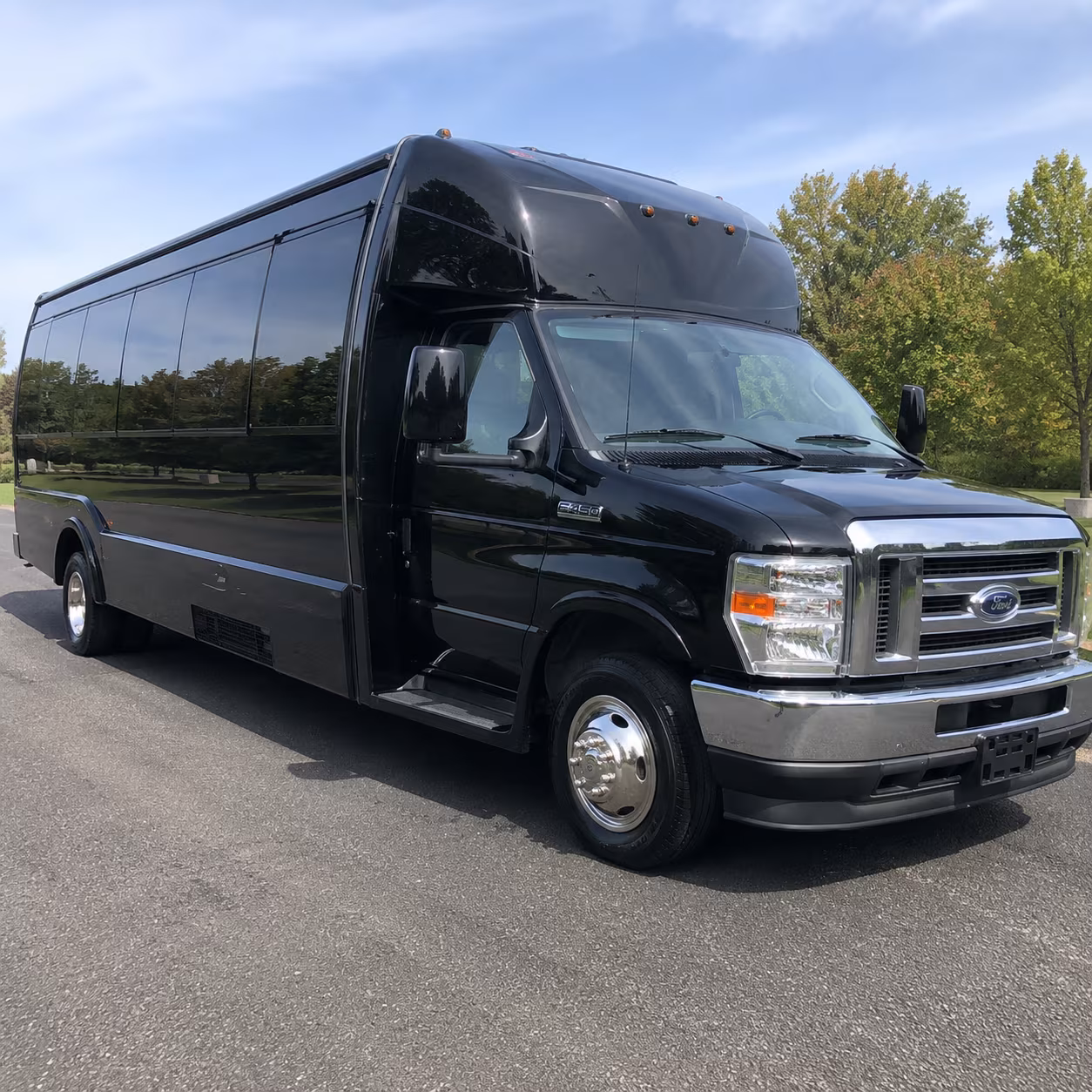 burlington party bus booking step 1