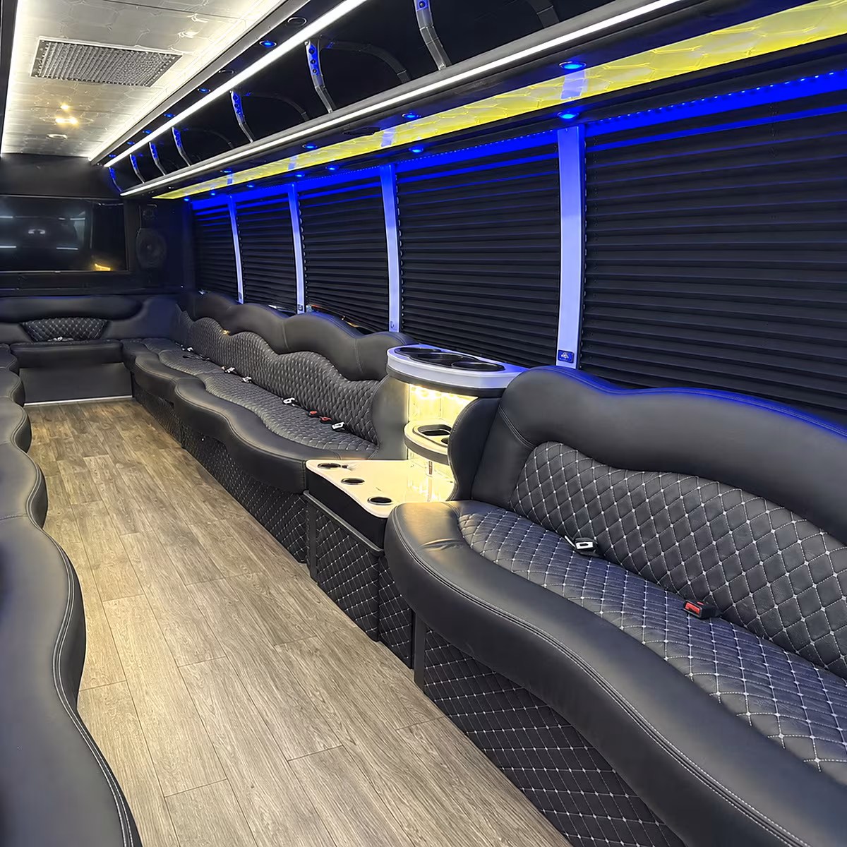 burlington party bus rentals inside