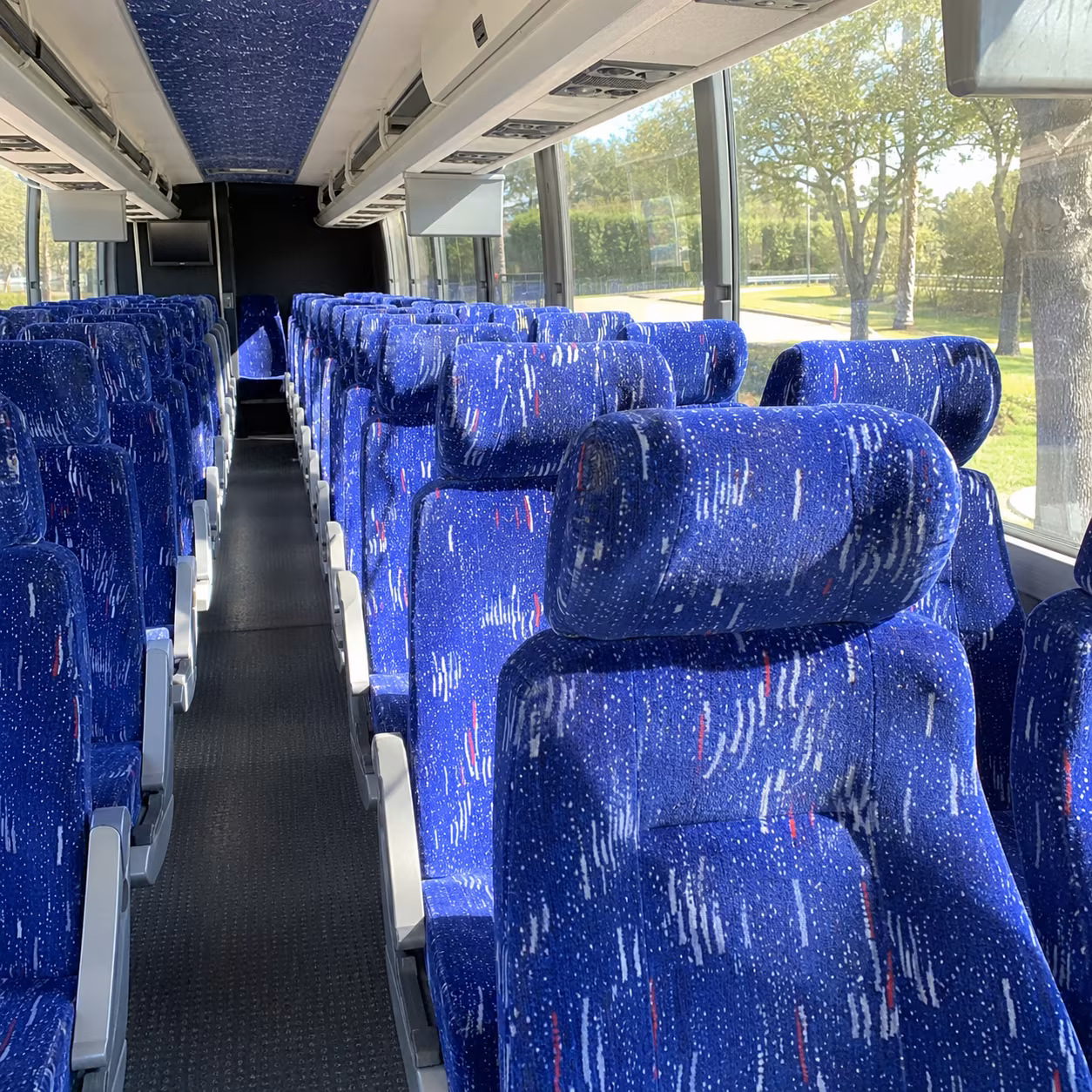 burlington religious group transportation onboard seating