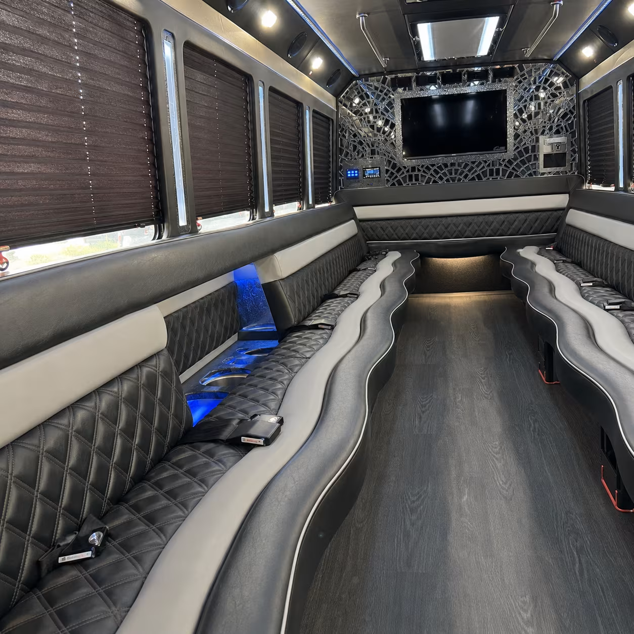 burlington wedding party bus rental