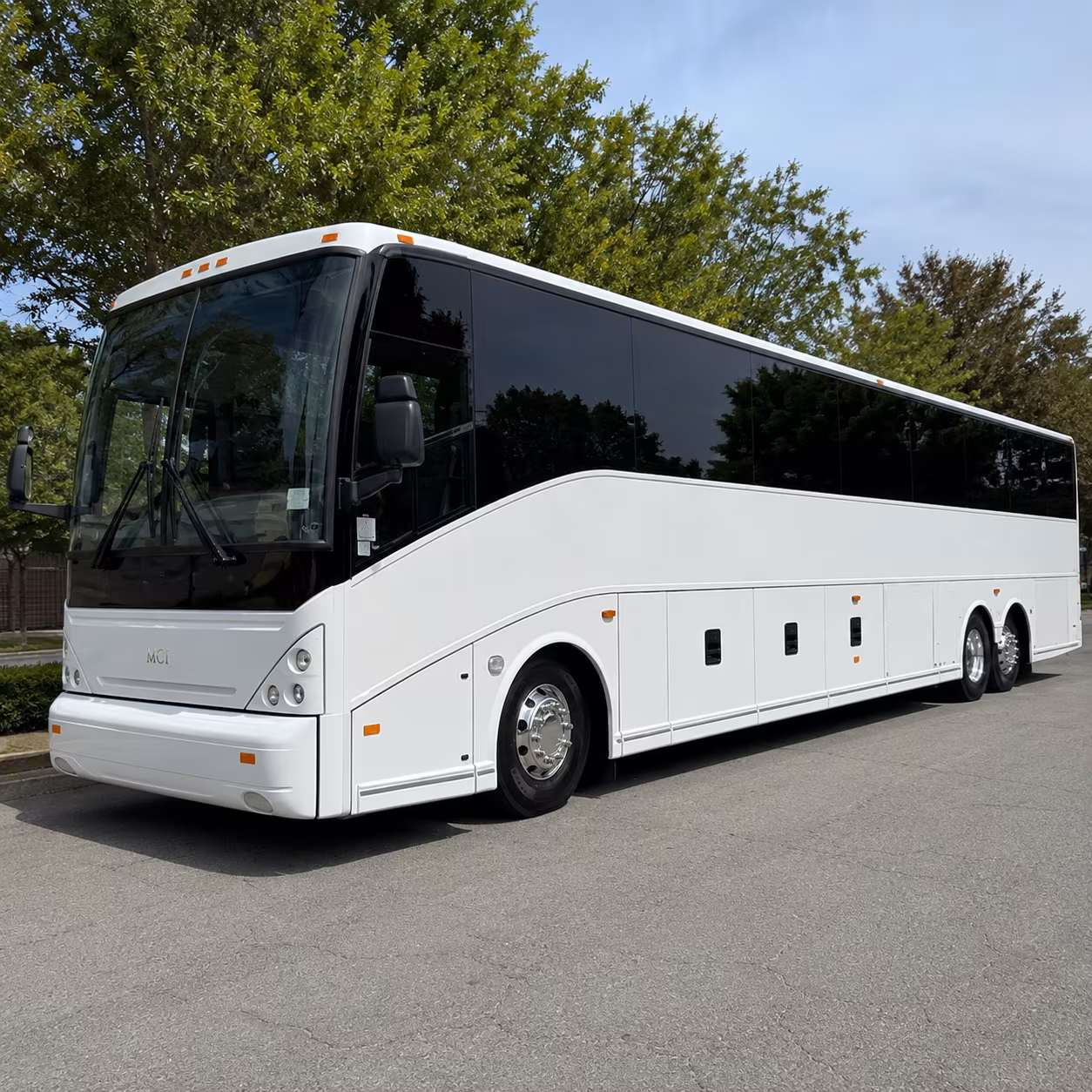 bus rental options for burlington trips