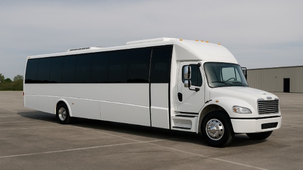 Exterior of Charter Bus Company Concord's 15 Passenger Minibus in Concord