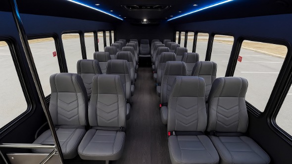burlington 25 passenger minibus rental