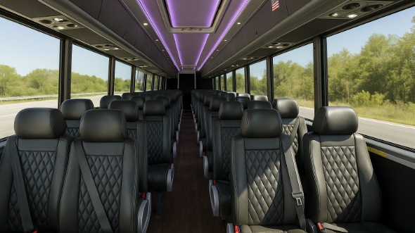 burlington 28 passenger minibus rental