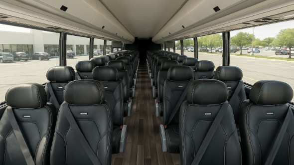 burlington 30 passenger minibus inside