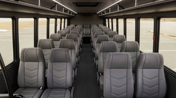 burlington 35 passenger minibus rental