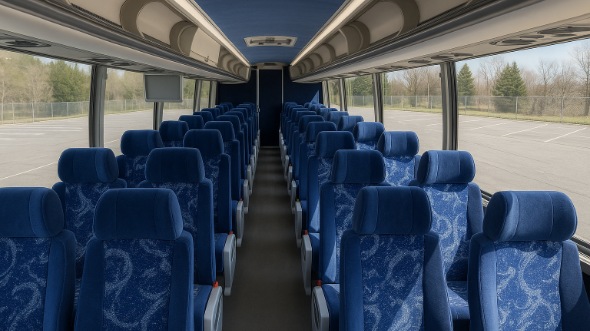 burlington 50 passenger charter bus rental