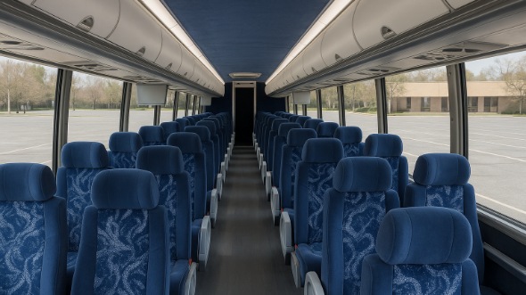 burlington 55 passenger charter bus rental